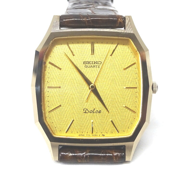 楽天市場】セイコー 腕時計 ドルチェ DOLCE 7731-5060 クォーツ 