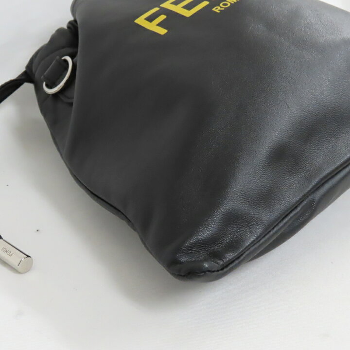 楽天市場】フェンディ スリムクラッチ ショルダーバッグ 巾着型 7VA510 
