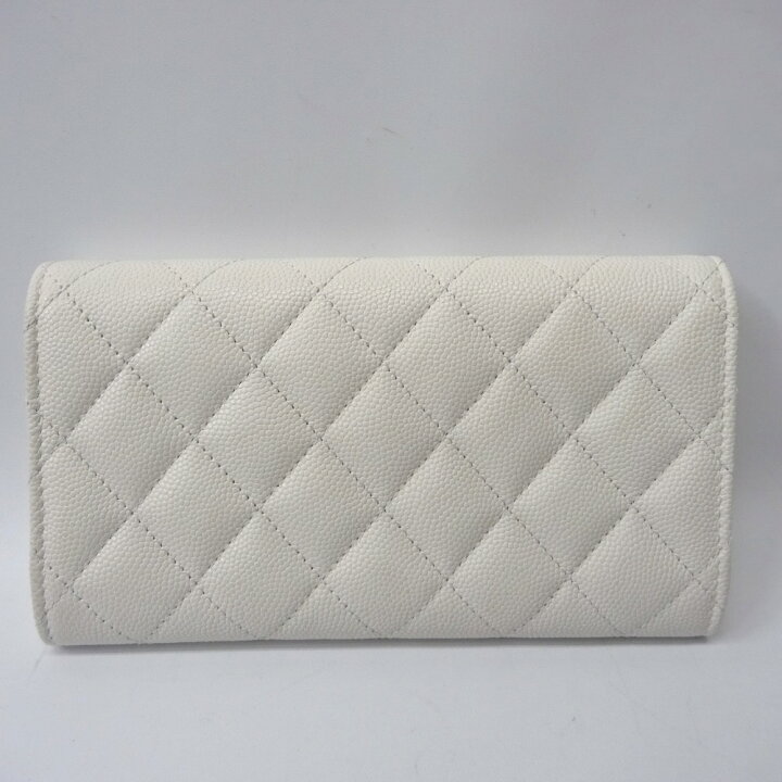 楽天市場】シャネル 長財布 二つ折り マトラッセ ココマーク フラップ  