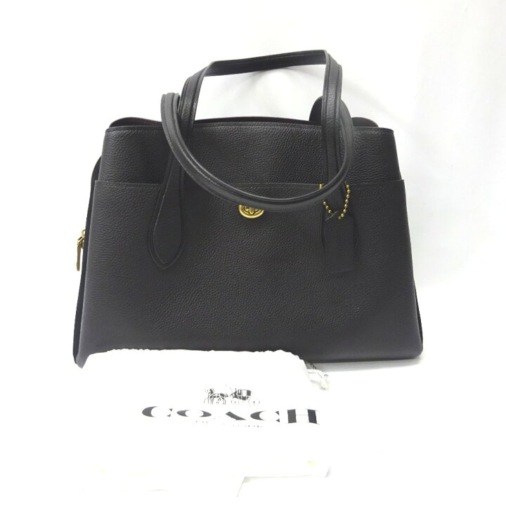 楽天市場】コーチ トートバッグ ローラ キャリーオール 89486 ブラック 