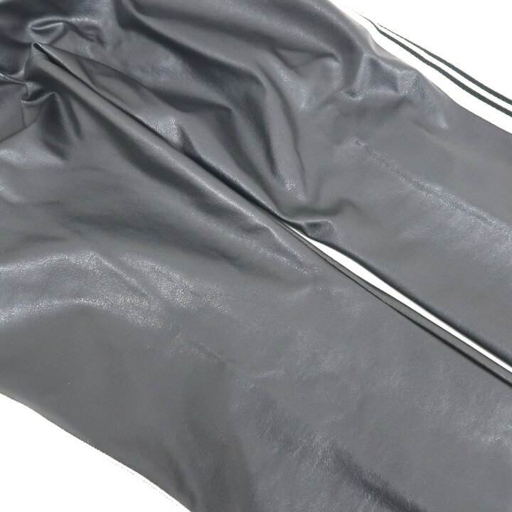 楽天市場】ニードルス×ブレス フェイクレザートラックパンツ ブラック  