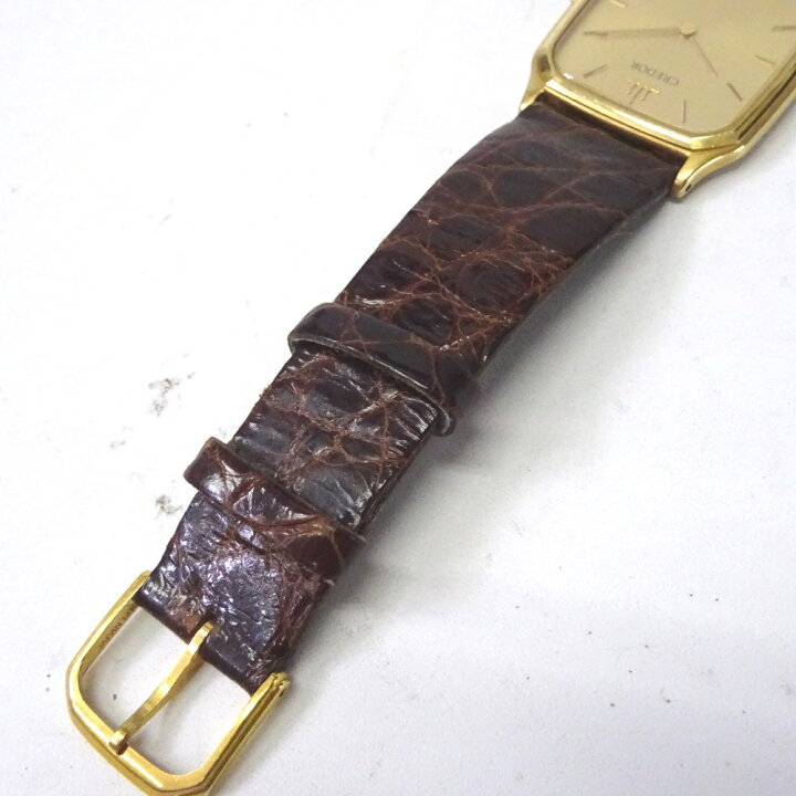 楽天市場】セイコー 腕時計 2針 クレドール 14KT 7770-5250 ゴールド 