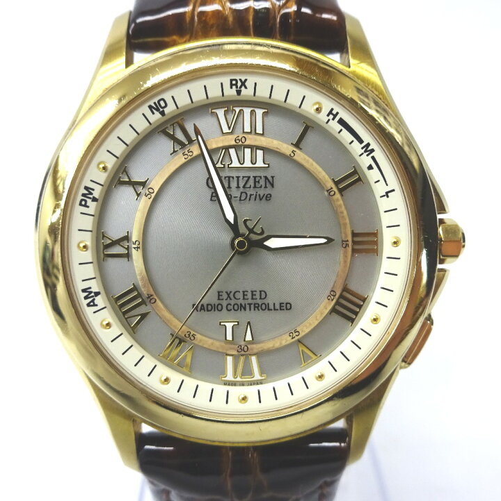 Citizen Exceed H430-T005705 Eco Drive Stainless Steel Solar Mens