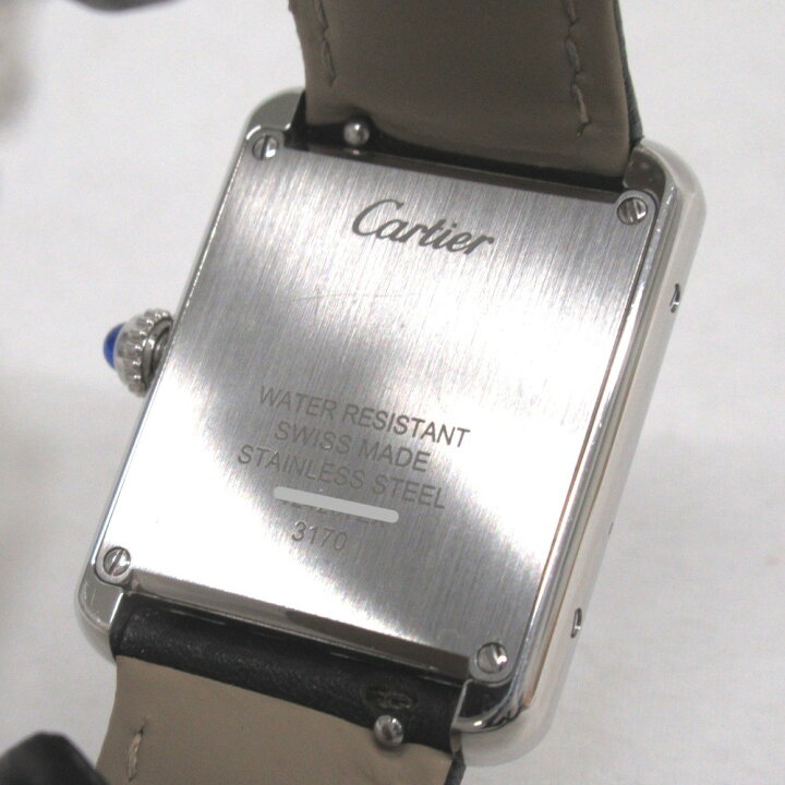 楽天市場】カルティエ 腕時計 クォーツ 2針 タンクソロ SM 3170 白系  