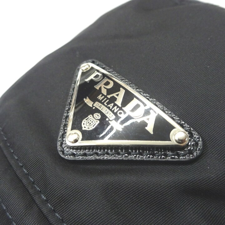 楽天市場】プラダ ハット バケットハット トライアングル ロゴ 1HC137  