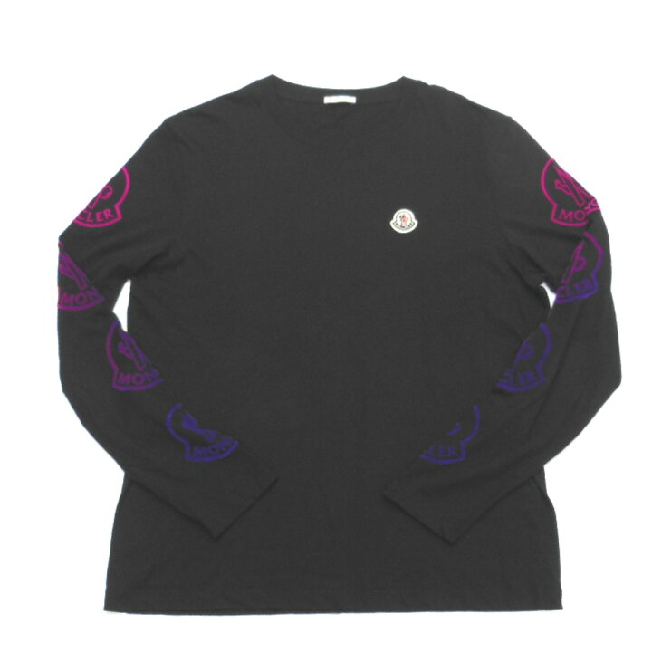 モンクレール MONCLER ロゴ グラデーション 長袖 Tシャツ
