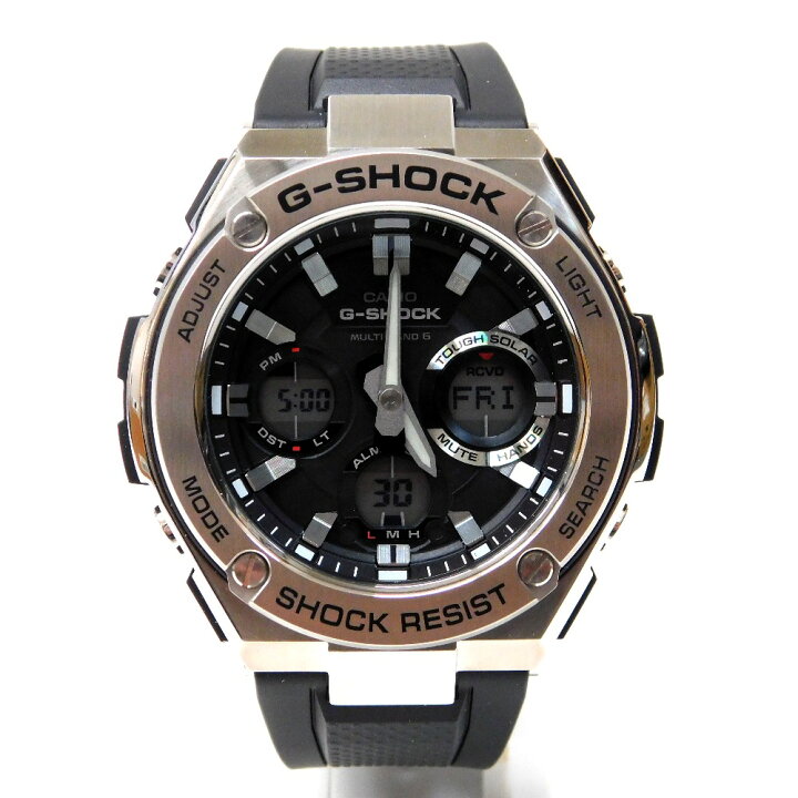 楽天市場】カシオ 腕時計 G-SHOCK G-STEEL GST-W110-1AJF 電波ソーラー 