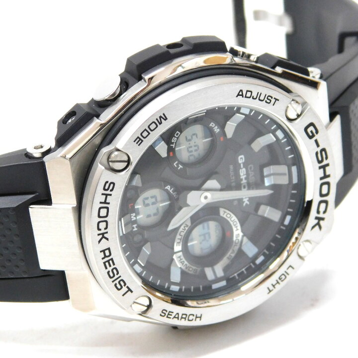 楽天市場】カシオ 腕時計 G-SHOCK G-STEEL GST-W110-1AJF 電波ソーラー 