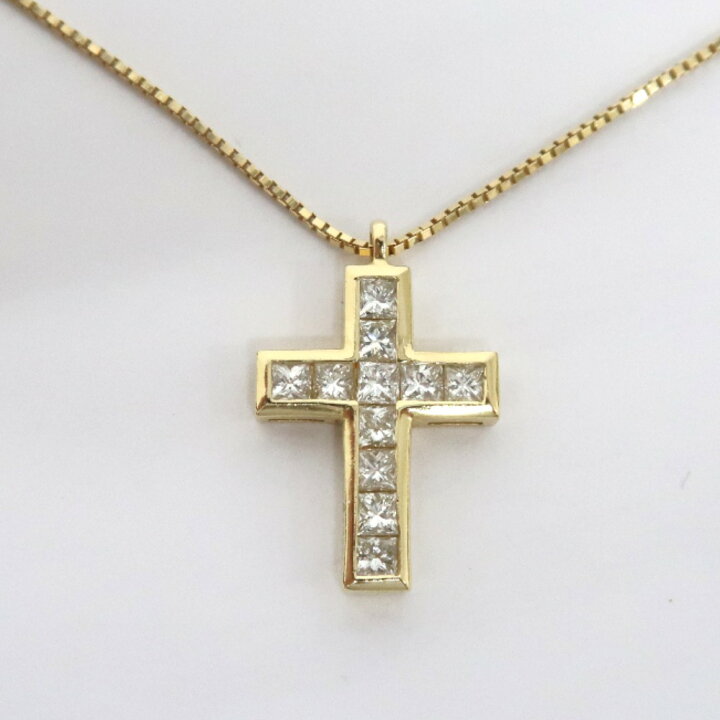 ゆきざき ダイヤモンド ブリリアントカット ネックレス 0.50ct k18