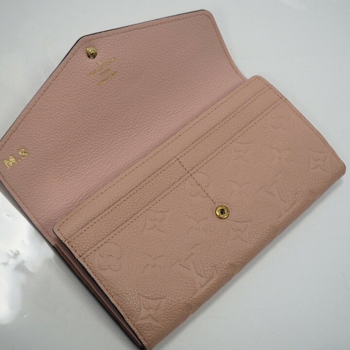 VUITTON ポルトフォイユ・サラピンクVUITTON 財布 - 長財布