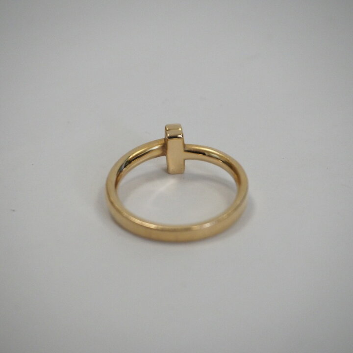 楽天市場】ティファニー リング・指輪 Tワン K18ピンクゴールド Au750  