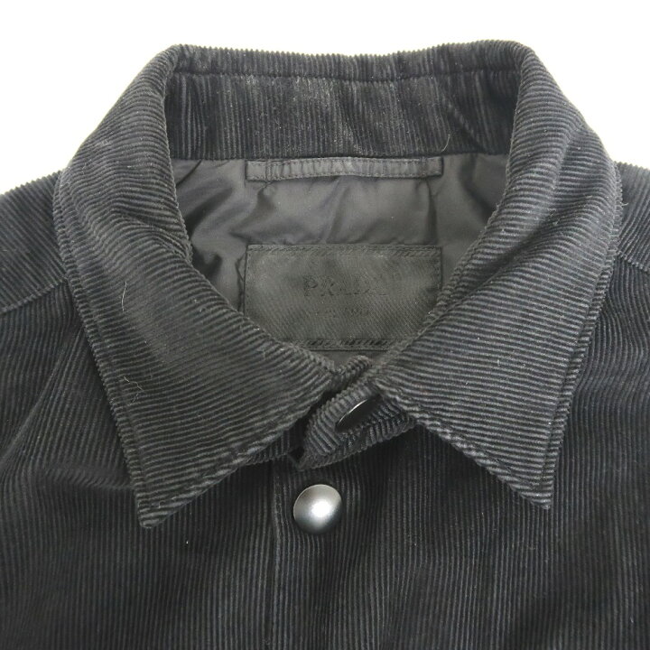 楽天市場】プラダ 長袖シャツ コーデュロイ シャツ SC554M ロゴ  
