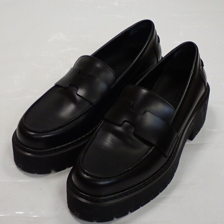 楽天市場】エルメス 靴 ローファー Hitch ヒッチ BR232059Z ブラック系 
