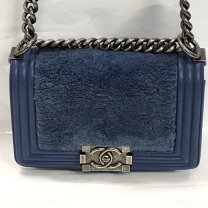 楽天市場】CHANEL ボーイ シャネル（カラーブルー）（レディースバッグ  