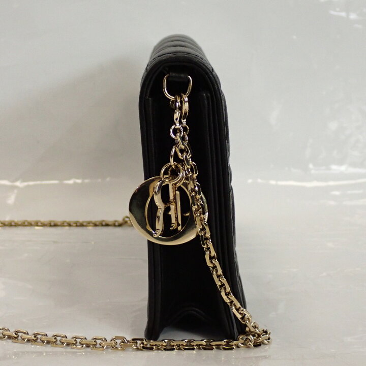 Th984251 ディオール Lady Dior チェーンポーチ カナージュ S0204ONMJ 