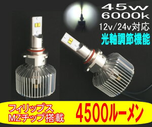 y݂˂ztBbvX LUMILEDS LEDځ@4500LM@4300k or 6000k@wbhCgpLED@H4HL/H7/H8/H11/H16/HB3/HB4@1Nۏ؁\IyoCNpz2Zbgł͂܂B