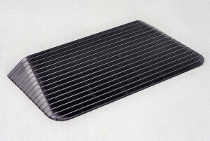 ミニモト ラバースロープ段差解消 耐荷重5000kg 900×450×75mm 【大型】