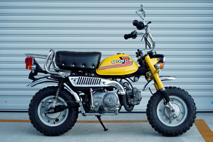 楽天市場】ミニモト Z50J 4Lモンキークラシックグラブバー スチール製 
