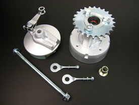 ミニモト モンキーリアハブ＆ブレーキセットNTNベアリング仕様