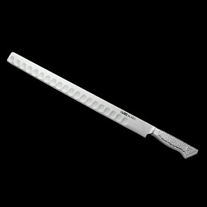 グレステン ホームキッチンナイフステンレスハンドル 336TAWLサーモンスライサー 36cm【送料無料/新潟の包丁/ディンプル/高級包丁/一流シェフ愛用/驚きの切れ味/サーモンがきれいに切れ