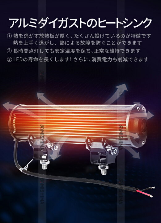 楽天市場】作業灯 LED LED作業灯 ワークライト LEDワークライト 【1台 