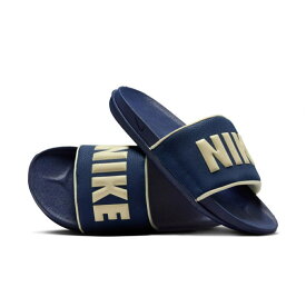 メンズ ナイキ BQ4639 409 低反発 シャワー サンダル オフコート スライド OFFCOURT SLIDE 男性 限定 白 紺 ネイビー ホワイト キャンプ フェス アウトドア かっこいい ベナッシ アウトドア ビッグロゴ 大きいサイズ 正規品 24cm 25cm 26cm 27cm 28cm 29cm