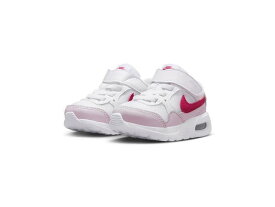 ナイキ エアマックス SC 軽量 ランニングシューズ ベビー キッズ CZ5361-125 NIKE AIR MAX SC TDV ローカット 運動靴 厚底 子供靴 マラソン スニーカー かわいい 速い ホワイト ピンク 白 女の子 運動会 普段履き 運動 通学 13cm 14cm 15cm 16cm
