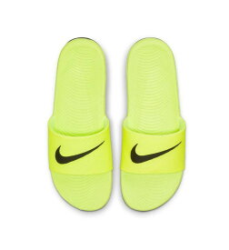 ナイキ 低反発 シャワー サンダル PS 819352-700 キッズ ジュニア レディース カワスライド スライド GS NIKE 子供靴 女性 限定 ネオンイエロー ボルト 黄色 かわいい かっこいい 海 キャンプ ベナッシ 正規品 17cm 18cm 19cm 20cm 21cm 22cm 23cm 24cm 25cm
