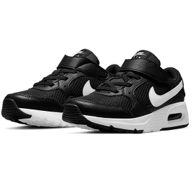 ナイキ エアマックス SC 軽量 ランニングシューズ ジュニア キッズ CZ5356-002 NIKE AIR MAX SC PSV ローカット 運動靴 厚底 マラソン スニーカー かっこいい 速い ブラック ホワイト 白 黒 男の子 運動会 黄色 黒 普段履き 運動 通学 17cm 18cm 19cm 20cm 21cm 21.5cm 22cm