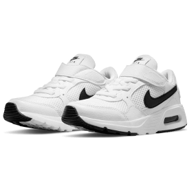 ナイキ エアマックス SC 軽量 ランニングシューズ ジュニア キッズ CZ5356-102 NIKE AIR MAX SC PSV ローカット 運動靴 厚底 マラソン スニーカー かっこいい 速い ブラック ホワイト 白 黒 男の子 運動会 黄色 黒 普段履き 運動 通学 17cm 18cm 19cm 20cm 21cm 21.5cm 22cm