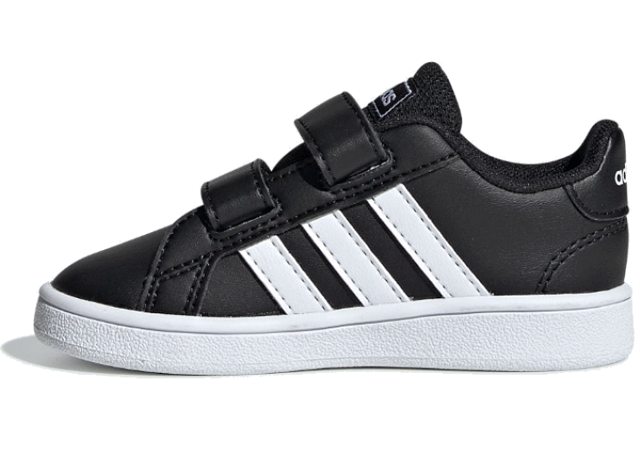 楽天市場 アディダス Adidas キッズ ベビー スニーカー Ef0118 Ef0117 グランドコート ローカット ファーストシューズ ベルクロ マジック アディダスネオ 子供靴 誕生履き 定番 かっこいい おしゃれ ホワイト ブラック 男の子 女の子 白 黒 13cm 14cm 15cm 16cm ミトモ