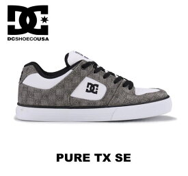 ディーシー dc メンズ ローカット スニーカー シューズ ピュア TX SE DM252302 DC SHOES PURE TX SE ダンス スケーター 限定 白 ホワイト グレー WGY 男性 通学 かっこいい キングサイズ 25cm 25.5cm 26cm 26.5cm 27cm 28cm 29cm【あす楽対応_北陸】