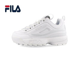 フィラ FILA ダッドスニーカー 厚底 スニーカー レディース ブランド 白 おしゃれ かわいい ディスラプター 2 DISRUPTOR II ufw23029 101 ホワイト 白 女性 靴 ダンス ストリート 22.5cm 23.0cm 23.5cm 24cm 24.5cm 25cm