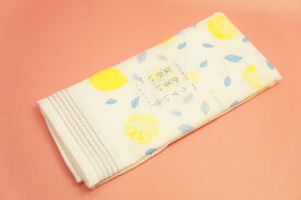 てぬぐいたおる　「レモネード」