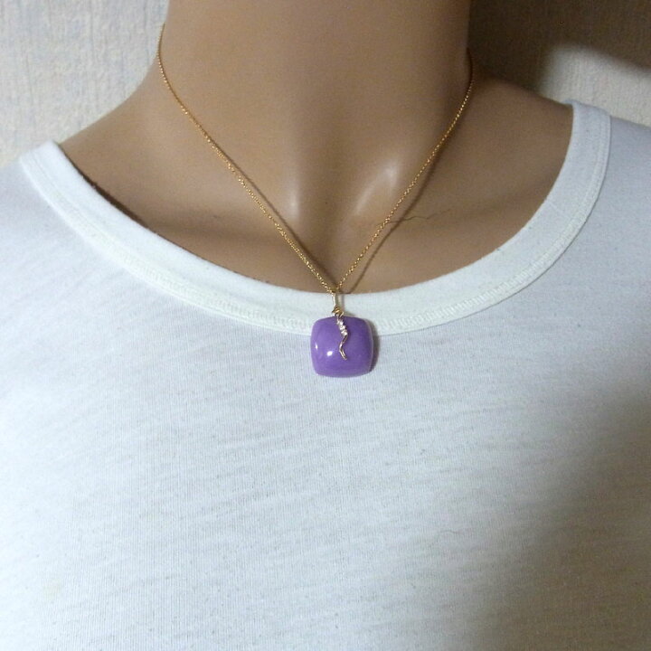 楽天市場】K18 フォスフォシデライト ネックレス トップ : Graceみわ 