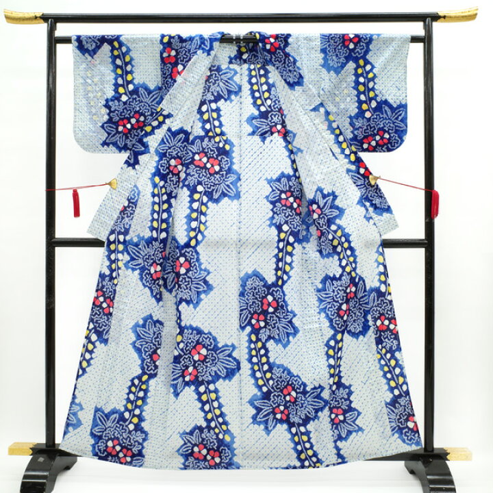 楽天市場】【中古】 すごい値！ 本場有松鳴海絞り 浴衣 リサイクル  