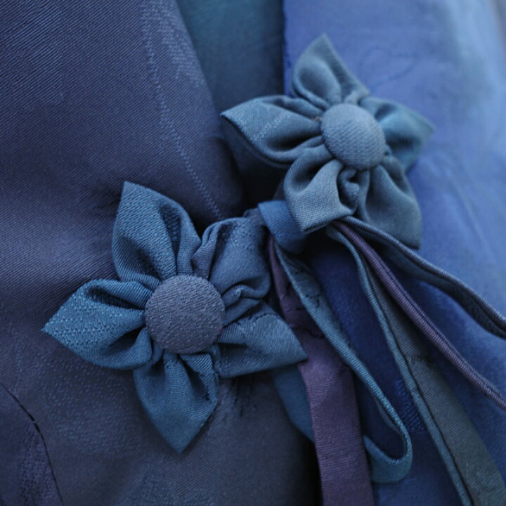 道中着 コート ふくれ織 手染め ぼかし染 裄69.5 L 中古 sn1589 楽天  