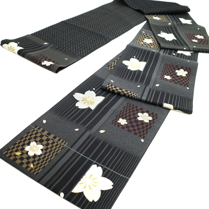 楽天市場】【新古品】 袋帯 未使用 正絹 京都 西陣 モール織 金糸 濃  