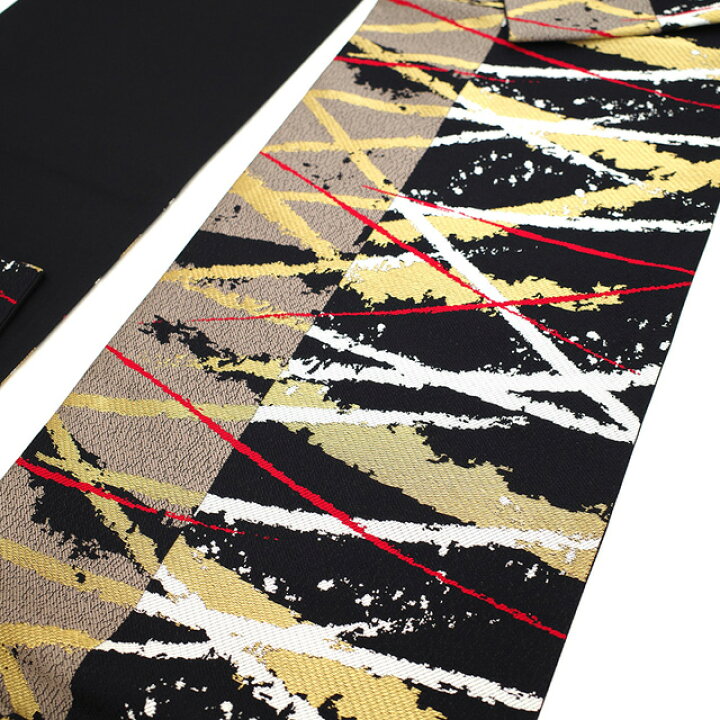 楽天市場】【新古品】 袋帯 京都 西陣 都 正絹 絹 撫子 金糸 黒 薄茶色  