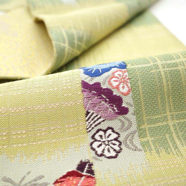 楽天市場】【中古】 すごい値！ 袋帯 リサイクル 正絹 西陣 吉村織物  