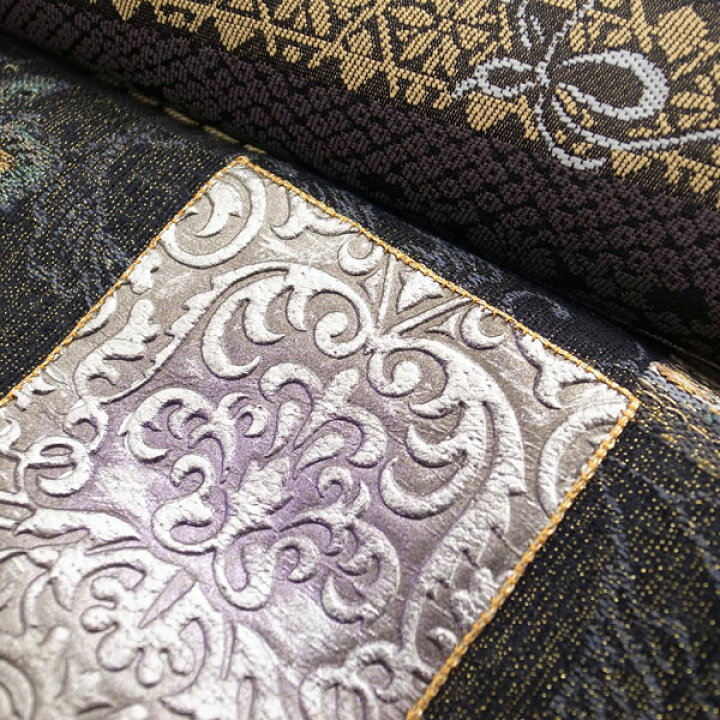 楽天市場】【新古品】上質 袋帯 金唐革 金通し 金駒刺繍 唐草 唐花草 