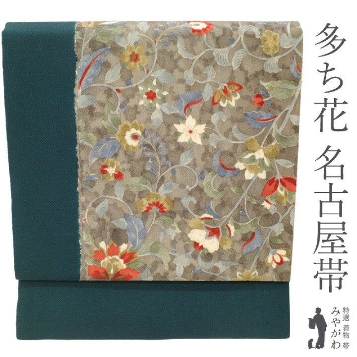 楽天市場】【中古】 名古屋帯 リサイクル 九寸 正絹 全通 京都 名門 多  