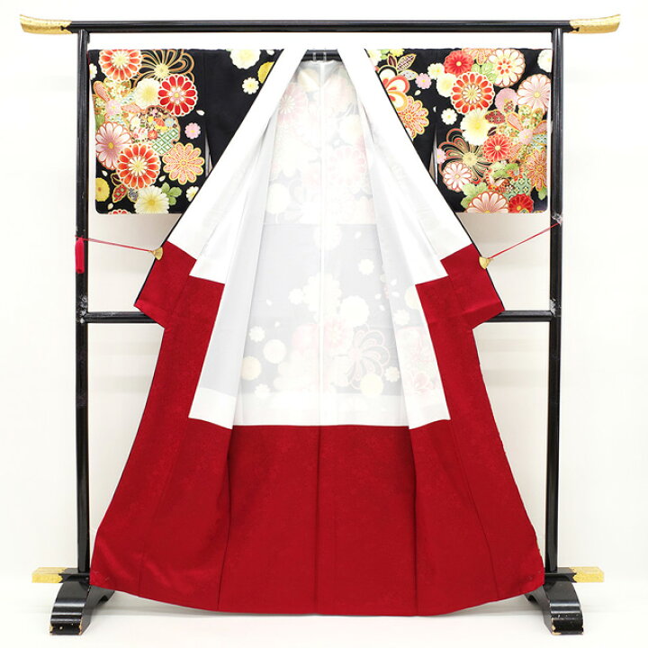 楽天市場】【新品】 訪問着 着物 正絹 袷 フォーマル 金駒刺繍 金彩  