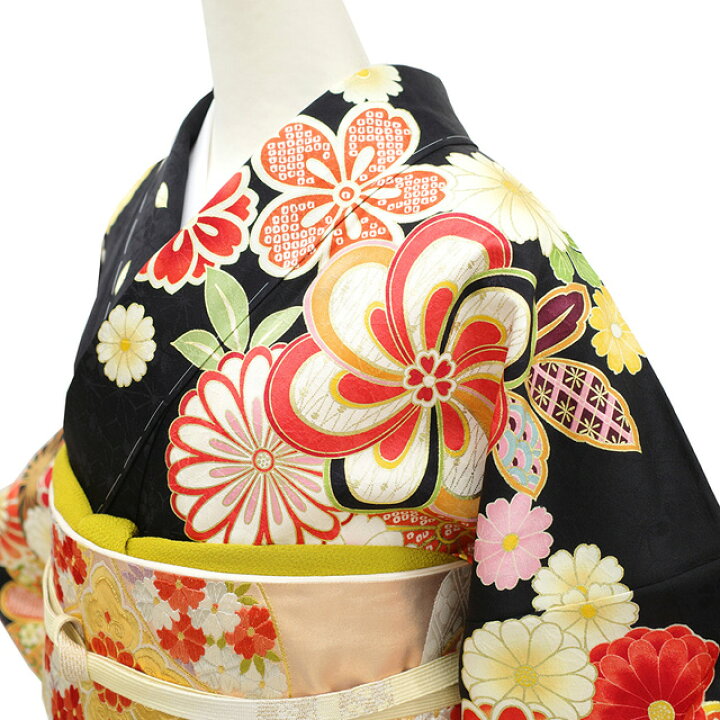 楽天市場】【新品】 訪問着 着物 正絹 袷 フォーマル 金駒刺繍 金彩  