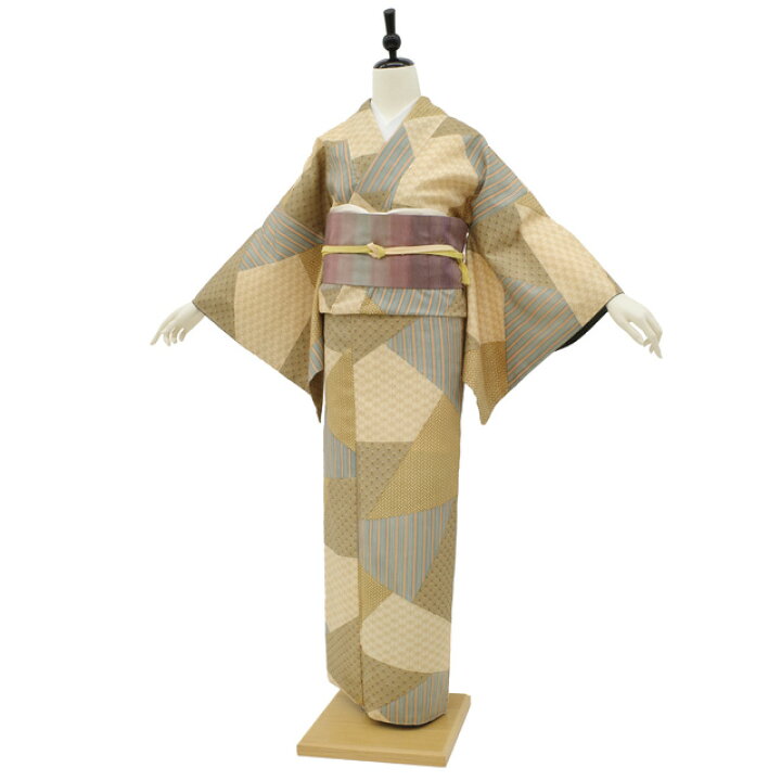 楽天市場】【中古】 紬 着物 袷 正絹 花井幸子 ファッションデザイン 