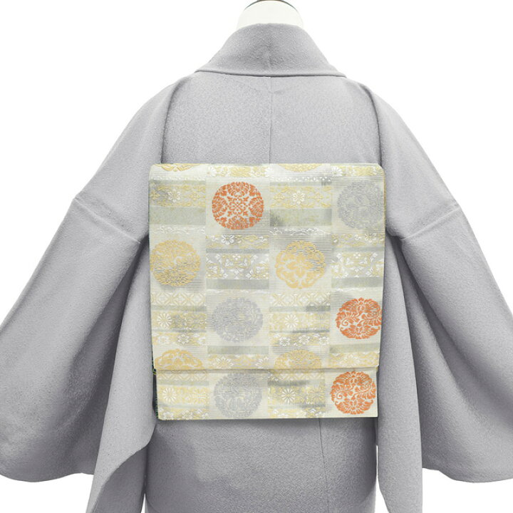 楽天市場】【新古品】 袋帯 フォーマル 正絹 未使用 京都 西陣 金銀糸  