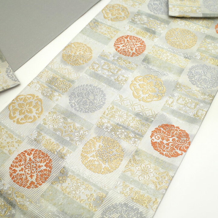 楽天市場】【新古品】 袋帯 フォーマル 正絹 未使用 京都 西陣 金銀糸  