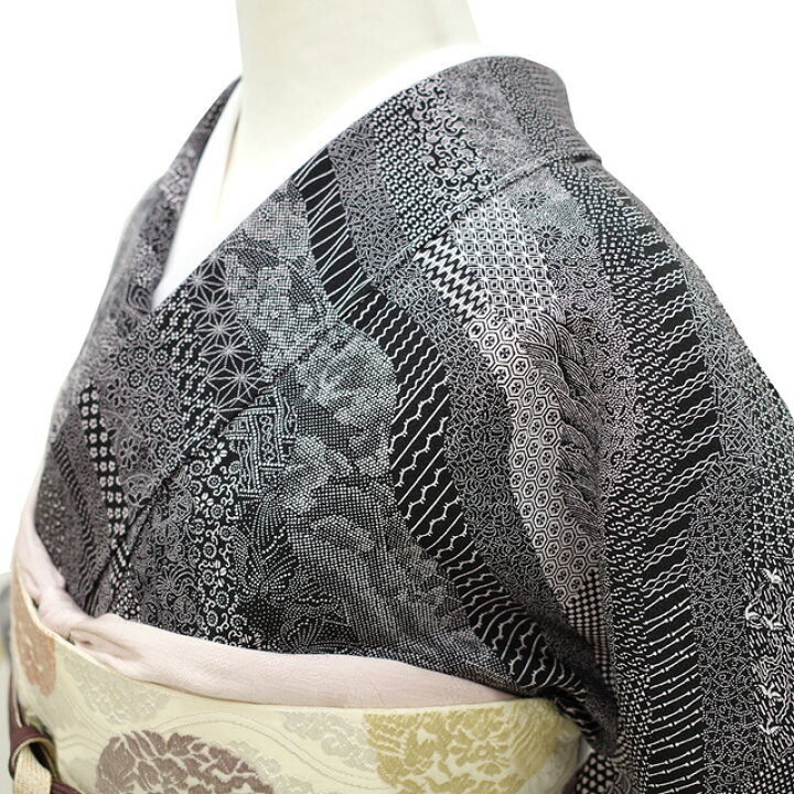 楽天市場】【新古品】 江戸小紋 訪問着 着物 正絹 袷 伝統工芸士 染谷  