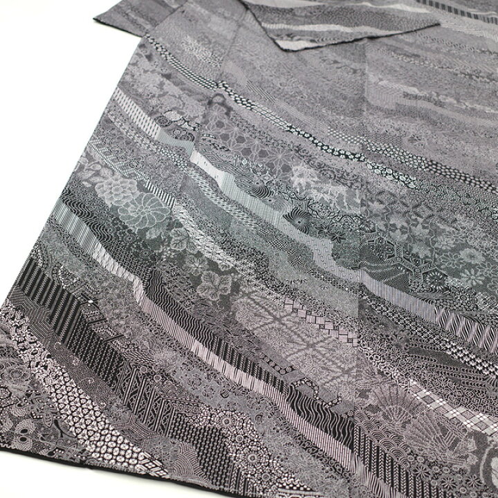 楽天市場】【新古品】 江戸小紋 訪問着 着物 正絹 袷 伝統工芸士 染谷  