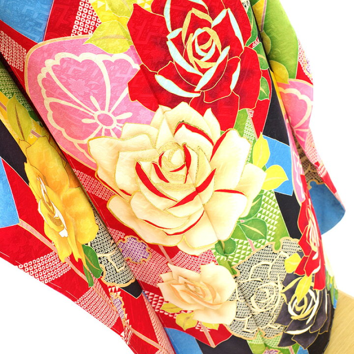 楽天市場】【新品】 振袖 着物 袷 AMIAYA アミアヤ 紅一点 ブランド 金 